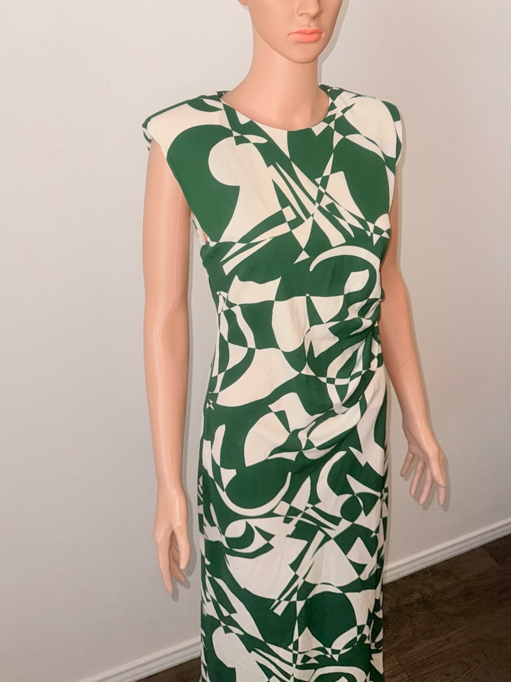 ZARA Printed Shoulder Pad Dress NWT ❗️Ref: 8281/716